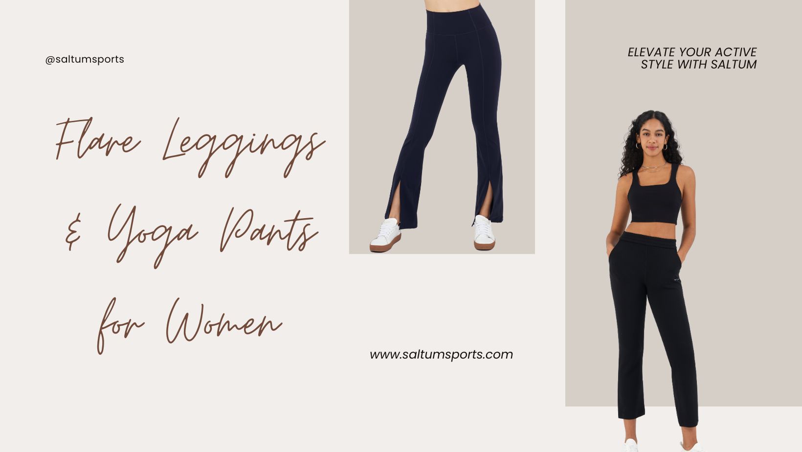 Flare Leggings & Yoga Pants for Women: Elevate Your Active Style with Saltum