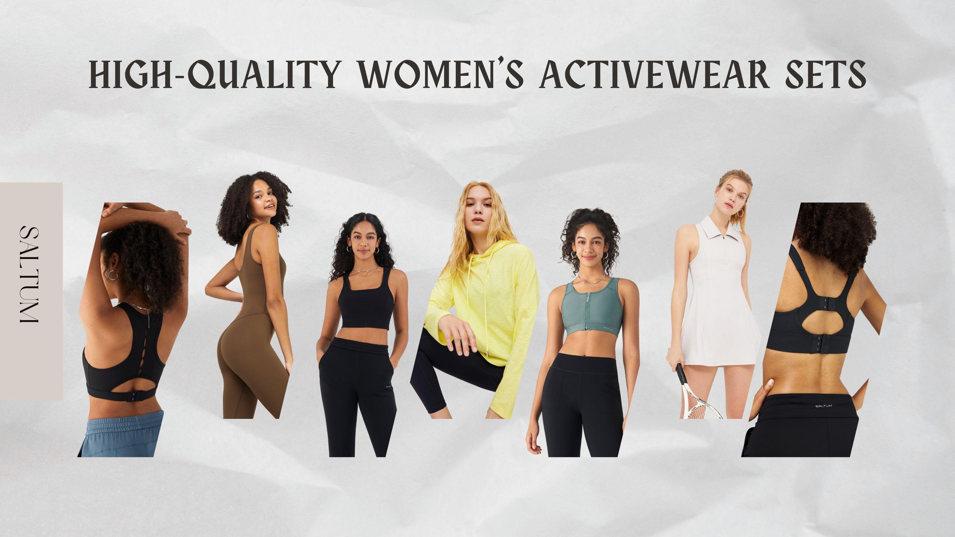 High Quality Women's Activewear Sets and Yoga Sets for Women