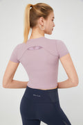 Workout Tops, Short Sleeve, Seamless Shirts for Women